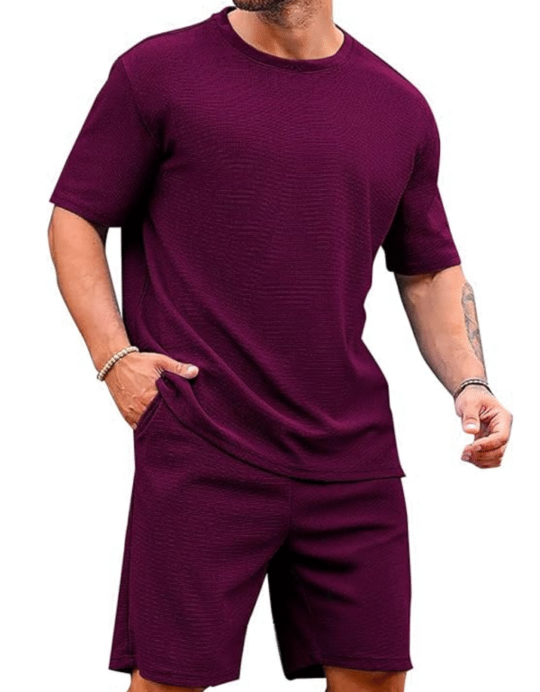 Men’s Loose Fit T-Shirt & Shorts Gymwear Set